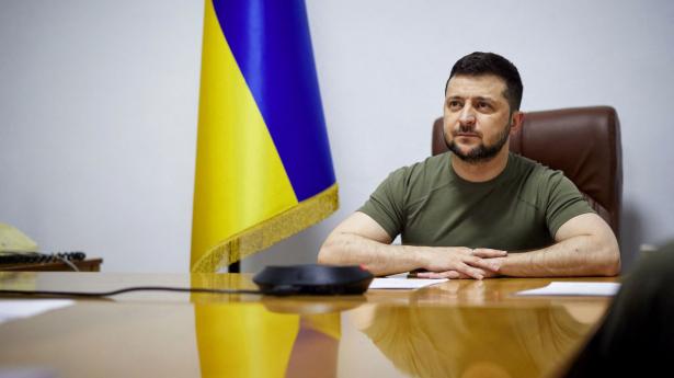 Zelenskyj siger, at Ukraine er klar at til at drøfte muligheden for at blive en neutral stat som del af en fredsaftale. Han siger dog, at en hvilken som helst aftale skal være garanteret af tredje parter og sættes til folkeafstemning. (Arkivfoto).