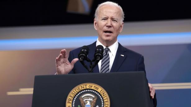 De amerikanske præsident, Joe Biden, fik olieprisen til at falde med en melding om, at USA vil frigive dele af sine strategiske oliereserver. Foto: Anna Moneymaker/Ritzau Scanpix