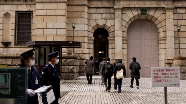 Bank of Japan vil måske ændre den lempelige pengepolitik. Arkivfoto: Issei Kato/Reuters