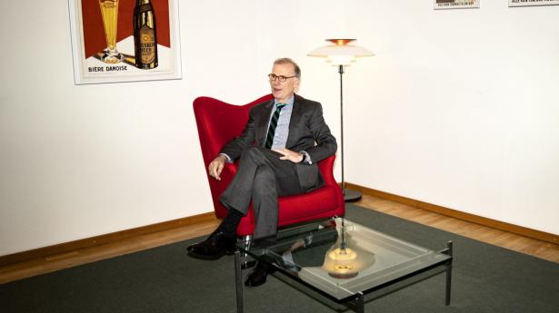 Topchef i Carlsberg Cees 't Hart regner med at indlede forhandlinger med færre end ti potentielle købere af selskabets russiske forretning i løbet af foråret. Arkivfoto: Ida Guldbæk Arentsen/Ritzau Scanpix