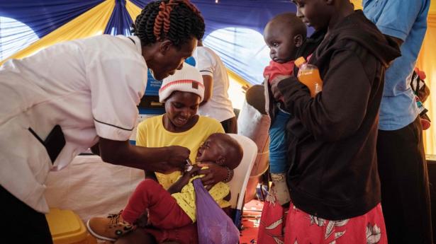 Især er det børn og Afrika og Sydøstasien, som mangler vaccinationer som følge af coronapandemien. (Arkivfoto).