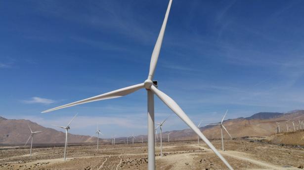 På billedet ses Vestas-møller i en vindpark i Palm Springs i Californien, USA. Arkivfoto: David Swanson/Reuters