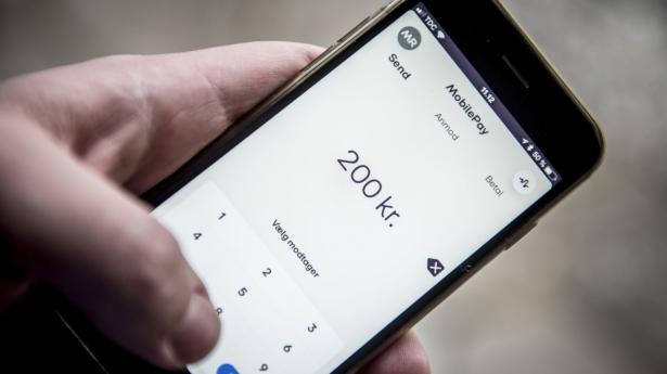 MobilePay er den mest brugte betalingsapp i Danmark. Lørdag eftermiddag var appen nede. (Arkivfoto).
