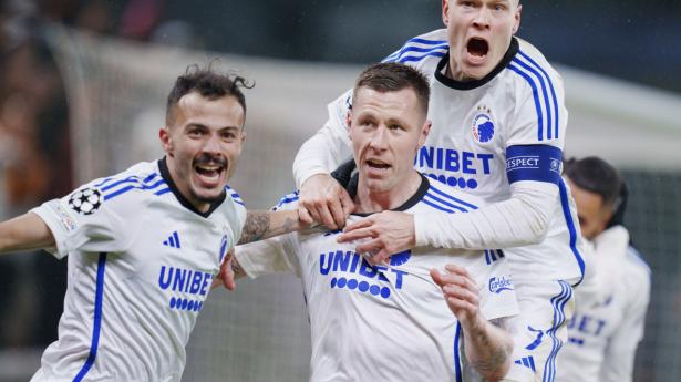 FC København har scoret et kæmpe millionbeløb med sin succes i Champions League, og uden for banen er der nu også lavet lukrative aftaler. Arkivfoto: Liselotte Sabroe/Ritzau Scanpix
