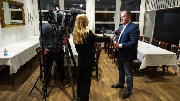 Martin Henriksen rækker ud efter formandsposten i Nye Borgerlige. (Arkivfoto).