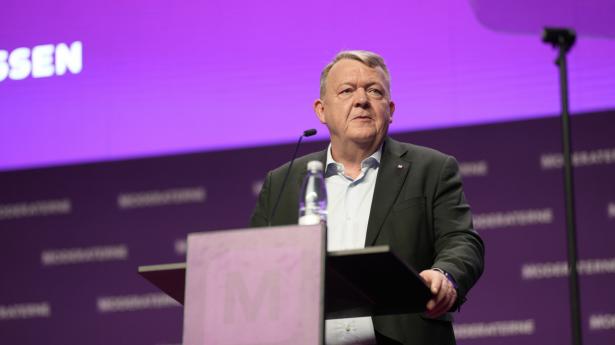 Lars Løkke Rasmussen (M) er hovedpersonen under Moderaternes årsmøde lørdag i Vejle. Foto: Frank Cilius/Ritzau Scanpix