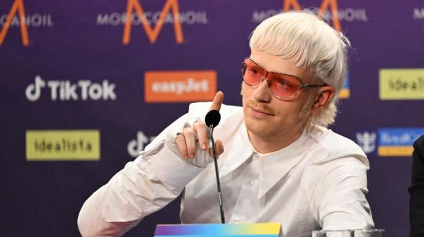 26-årige Joost Klein er den første Eurovision-finalist, som er blevet diskvalificeret fra sangkonkurrencen, efter at den er gået i gang. Arkivfoto: Jessica Gow/Ritzau Scanpix