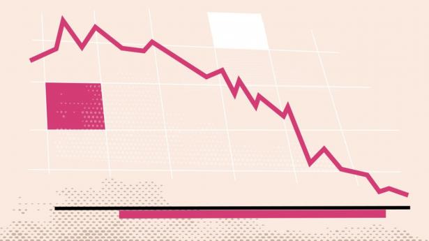 C25-indekset dykkede på ugens første handelsdag. Grafik: Michael Dorbec