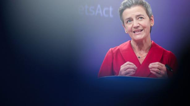 Margrethe Vestager er hjulpet af et voksende globalt fokus på digital konkurrence, men kommer alligevel til at kæmpe for at få sin nye tech-regulering vedtaget. Foto: Olivier Matthys/AFP/Ritzau Scanpix