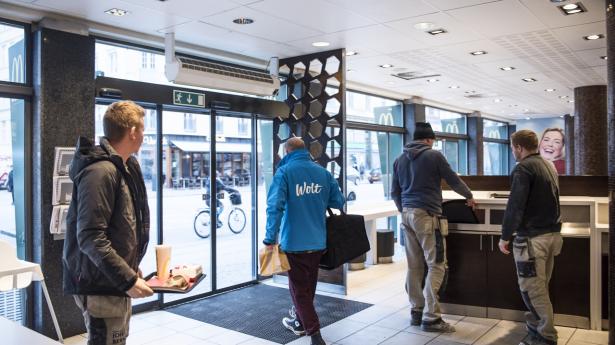 Finske Wolt rullede ind på det danske marked for levering af take away i 2017. Arkivfoto: Sara Gangsted.