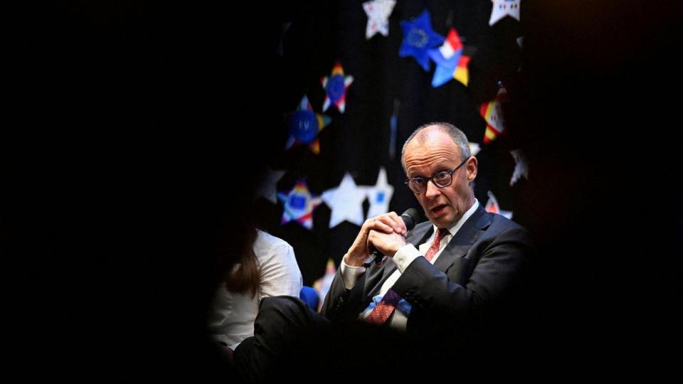 Under en paneldebat på et tysk gymnasium sagde Tysklands kansler, Friederich Merz, at USA bliver ydmyget af iranerne.