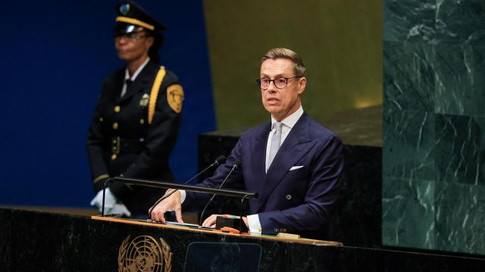 Finlands præsident, Alexander Stubb.