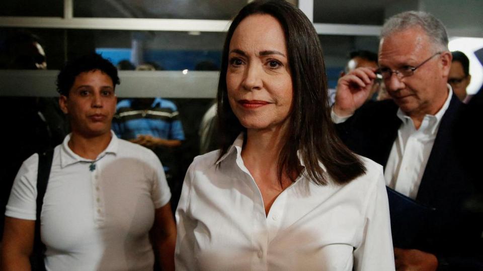 Den venezuelanske oppositionsleder og nobelprismodtager, María Corina Machado, lever i eksil.
