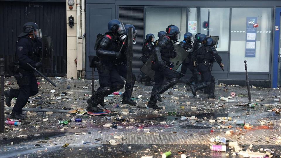 Der er registreret 140 demonstrationer på tværs af Frankrig lørdag.