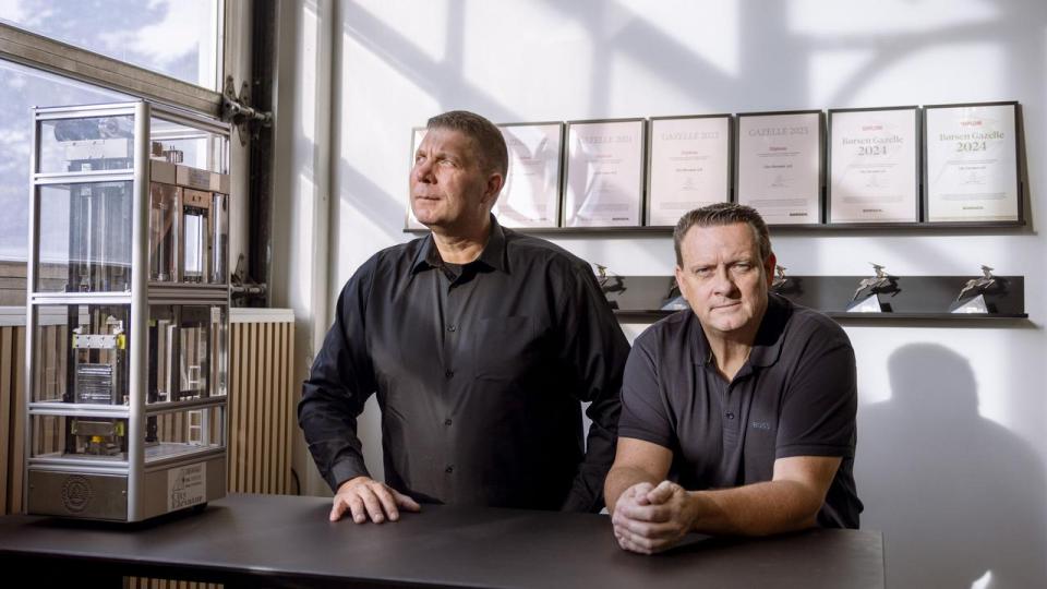 Lars Kielberg (t.v.) og Lars Thorsén Nielsen har kendt hinanden siden midten af 1990’erne, hvor de arbejdede i samme virksomhed. For tre år siden ringede Kielberg til Thorsén Nielsen, da han havde brug for en adm. direktør i City Elevator.