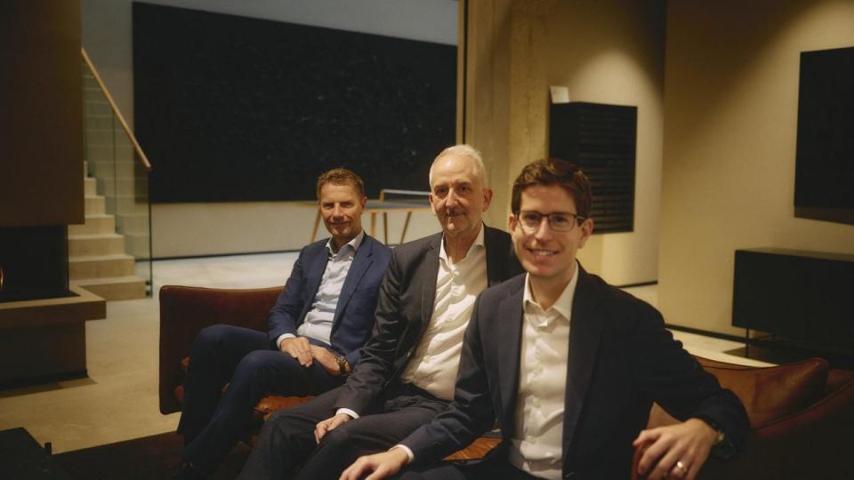 Pandora og Netcompany er to aktier, som Panorama Invest ser som væsentligt undervurderede i markedet. Fra venstre: Henrik Meinertz, Jan Vedersø og Anders Parker, alle stiftende partnere.