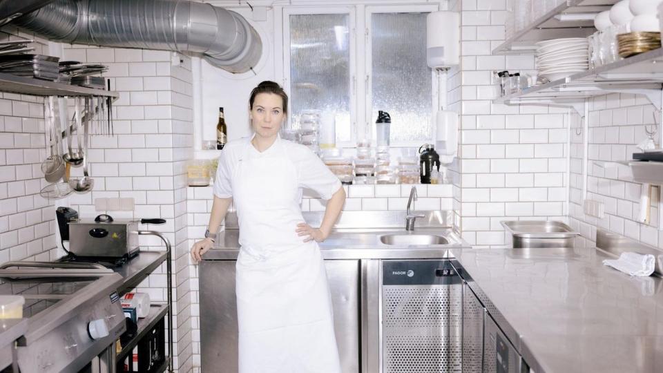 Erin Sykes er køkkenchef på en af Københavns mest anerkendte gourmetrestauranter, Texture, som har en stjerne i Michelinguiden.