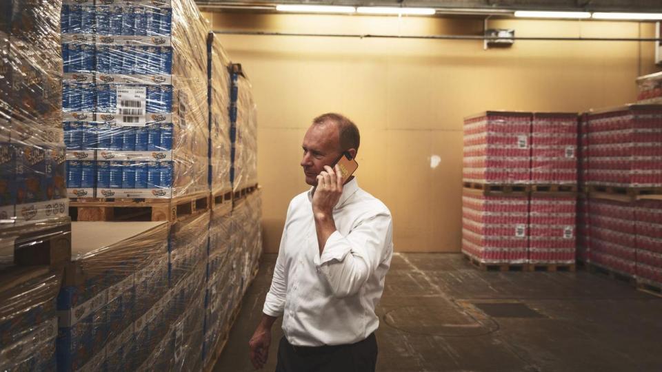 Det er ikke første gang, at Søren Holm Jensen, adm. direktør i Co-Ro, skal håndtere uro i Mellemøsten, der er et af selskabets største markeder.