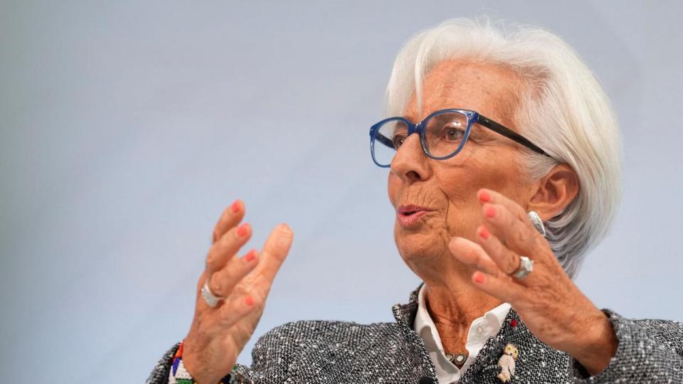 Christine Lagarde er chef for Den Europæiske Centralbank (ECB)