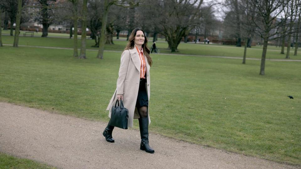 Louise Herping Ellegaard endte med et afkast på 23,4 pct. i Børsens Aktiespil. Dermed var hun den investor, der klarede sig bedst i ekspertpuljen.