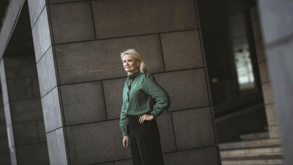 Ingjerd Blekeli Spiten, bankdirektør hos Jyske Bank, fortæller om et nyt realkreditlån, som banken har lanceret.
