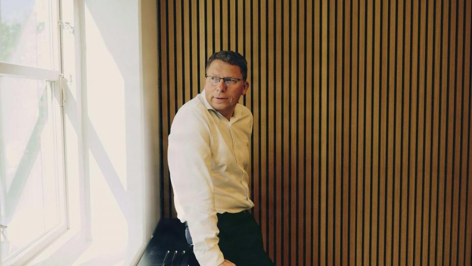 Niels Eldrup Meidahl, adm. direktør i Installatørgruppen, ryster ikke på hånden over markante kursfald, men kalder situationen uventet. 
