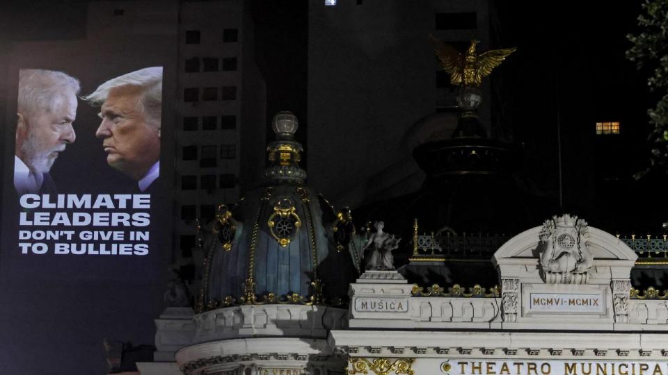Aktivister i den brasilianske by Belém benytter Donald Trump som skræmmeeksempel i flere kampagner. Præsidenten og hans administration har imidlertid gjort USA til et af tre lande, der ikke er repræsenteret ved årets forhandlinger.