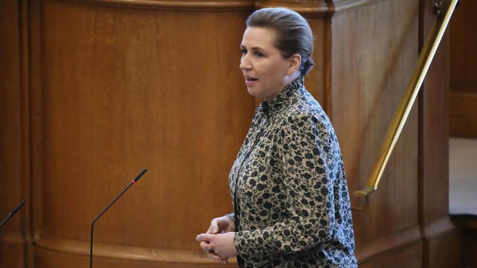 Ifølge Mette Frederiksen har amerikanerne været fuldt informeret om militærøvelsen i Grønland.