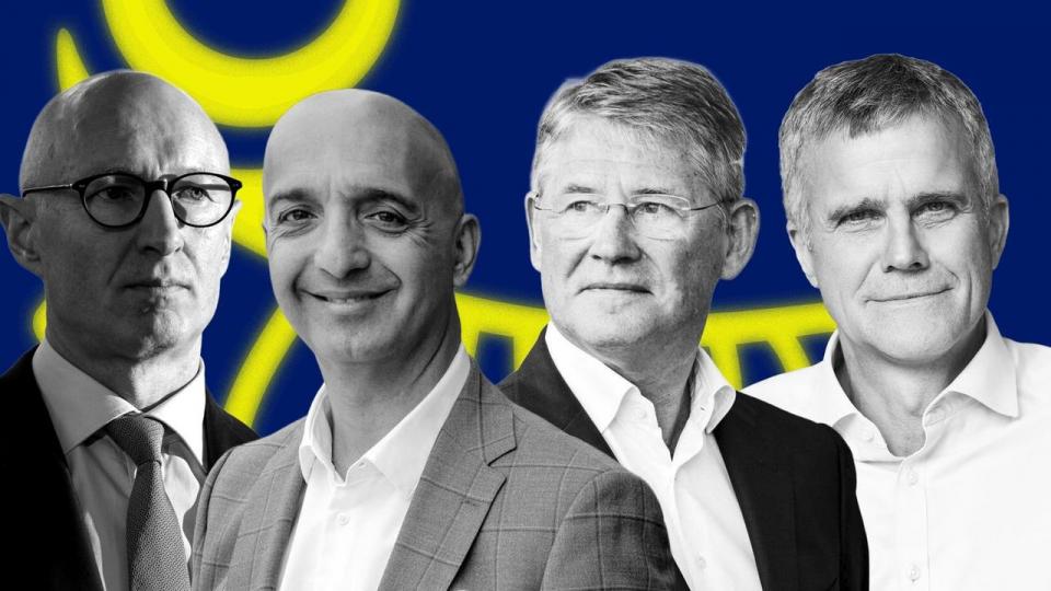 Ledelsesudskiftning i Novo Nordisk. Topchef Lars Fruergaard er erstattet af Mike Doustdar, og bestyrelsesformand Helge Lund udskiftes med Lars Rebien Sørensen fredag.