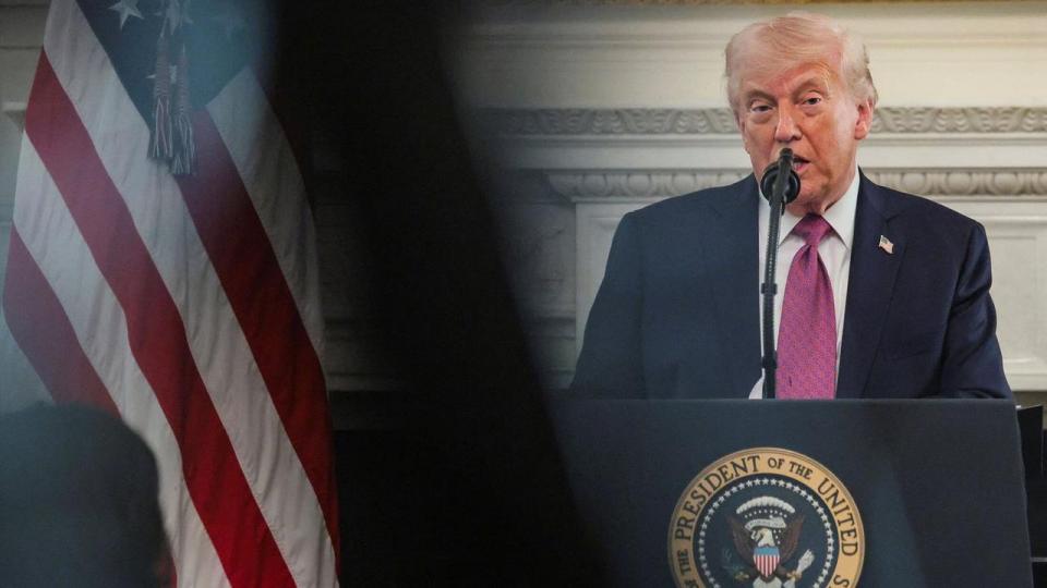Donald Trump er ramt at lækager, der sår tvivl om hans evne til at håndtere Iran-krigen. 