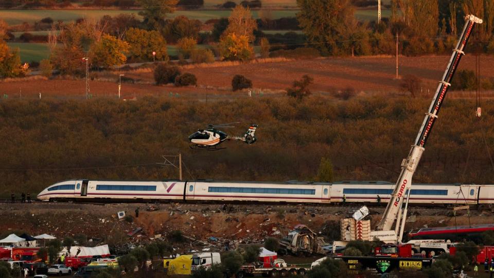 Onsdagens togulykke fandt sted i den centrale spanske region Castilla-La Mancha.