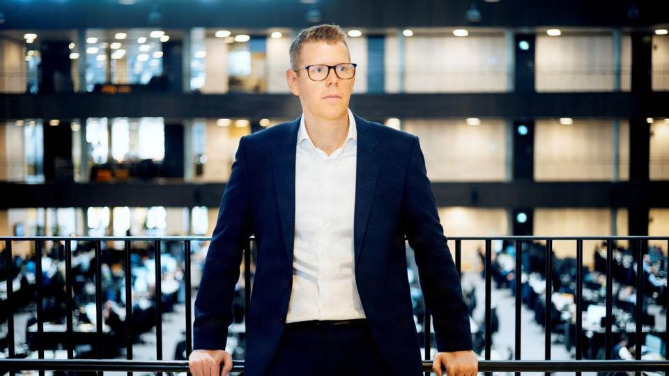 Esben Saxbeck Larsen, aktiechef i Danske Bank Asset Management, ser flere potentialer i DSV efter onsdagens regnskab. 