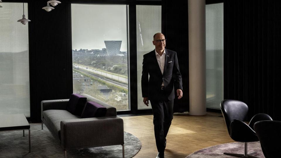Nordea-topchef Frank Vang-Jensen leverede regnskabstal, der levede op til analytikernes forventninger for tredje kvartal. Men et manglende tilbagekøb af egne aktier skuffer markedet.