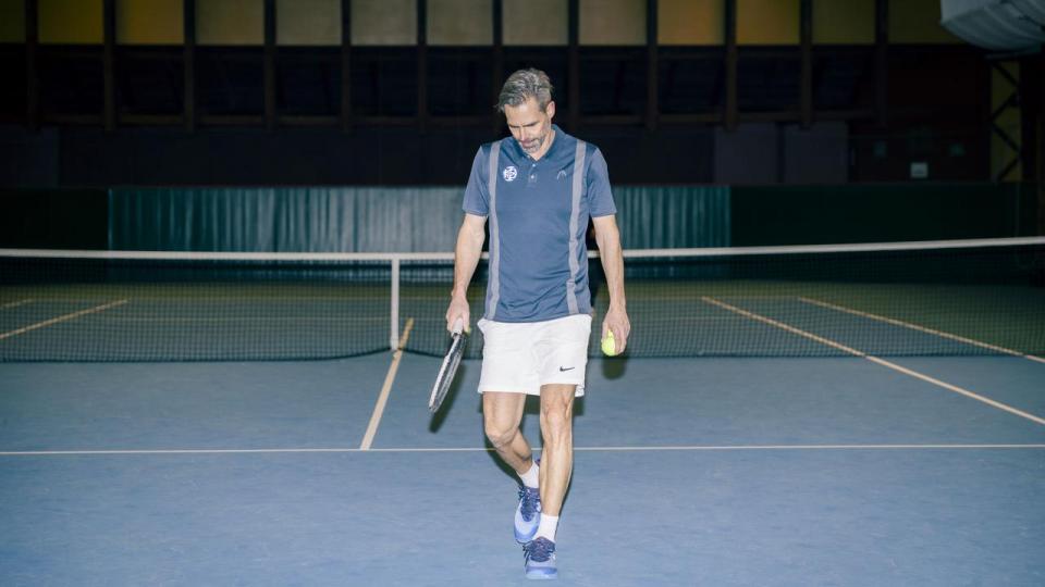 “Midt i livet er det faktisk ikke helt enkelt at få nye venner. Her er sport genialt. Man mødes om noget konkret,” siger Kasper Ahrndt Lorenzen.