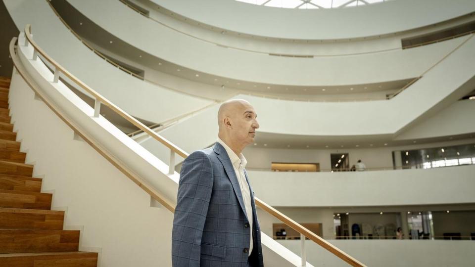 Novo Nordisks topchef, Mike Doustdar, tyvstartede medicinalkonferencen i San Francisco med et interview i branchemediet Endpoints News, dagen før selskabet præsenterer på J.P. Morgan-konferencen.
