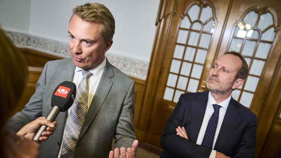 Formand for Dansk Folkeparti, Morten Messerschmidt, har lagt sag an mod Martin Lidegaard, De Radikales politiske leder.