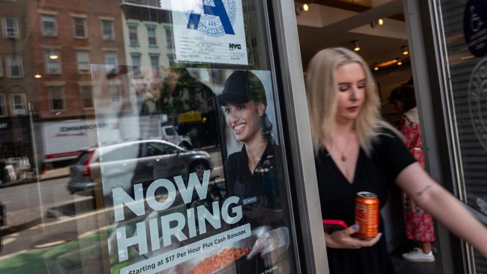 Der blev i april skabt 115.000 nye job i USA.
