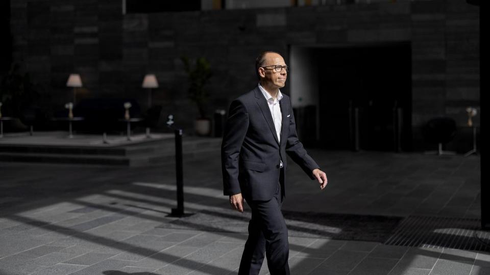 Frank Vang-Jensen er topchef i Nordea, der er den største bank i Norden.