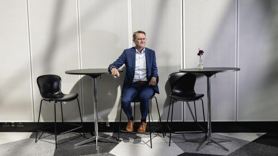 Morten Høyer fra DI er begejstret for VLAK-partiernes “kompromisforslag”.