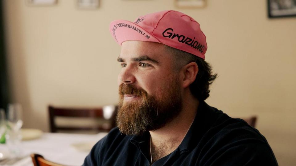 Grazianos restauratør og køkkenchef Jonathan Sørensen er søn af cykelrytteren Rolf Sørensen.