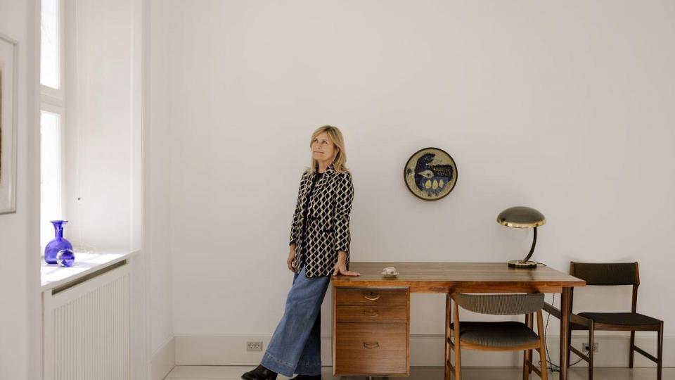 Eva Ravnbøl flyttede til Rom i 1990, men når hun besøger København, plejer hun at stoppe forbi Kanalhuset på Christianshavn, ofte over en kop te fra Perchs.