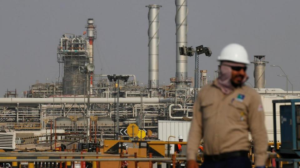 Et af oliefelterne i Saudi-Arabien, der nu forsøger at omdirigere olieproduktionen gennem en rørledning til Det Røde Hav.