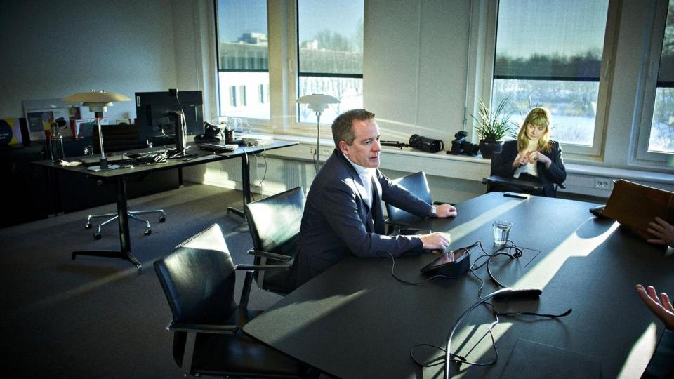 Peter Karlstromer, der er adm. direktør i GN Store Nord, er parat til at afbøde effekten af nye toldsatser, der måtte komme fra USA mod Kina i november. 