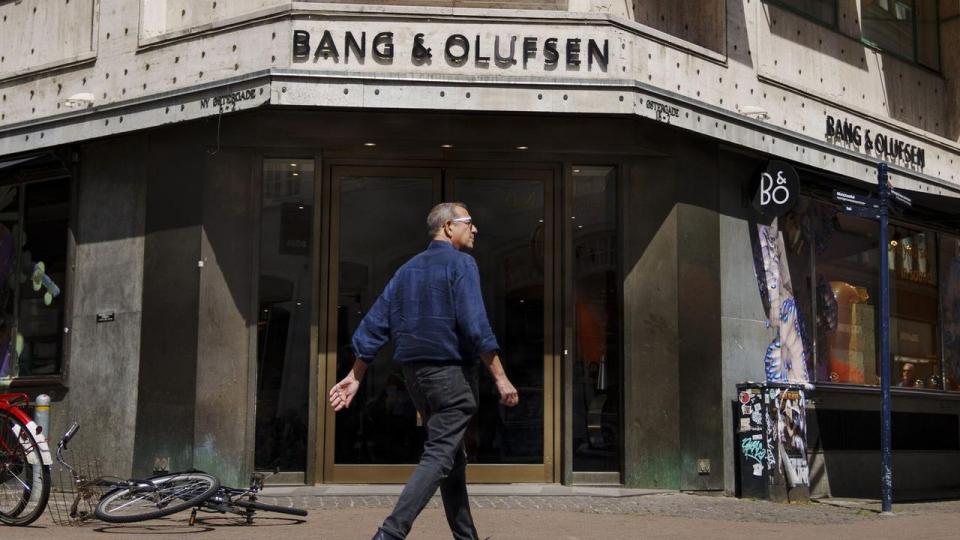 Bang & Olufsens butik på Østergade i København K. 