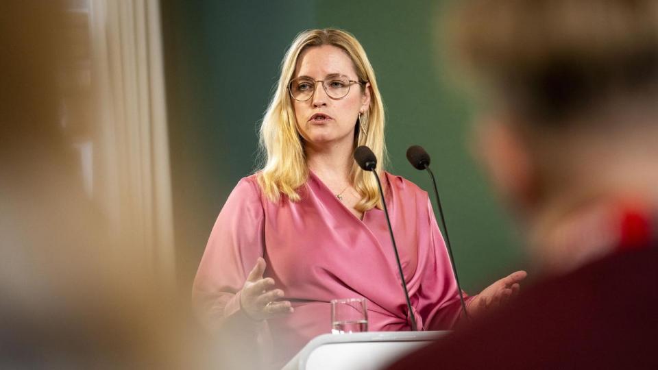 Økonomiminister Stephanie Lose (V) er klar i mælet om, hvad Venstre mener om formueskat.