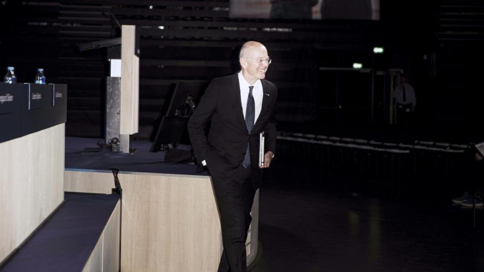Martin Blessing blev valgt til formand for Danske Bank ved generalforsamlingen i 2022.