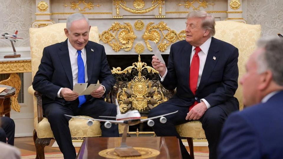 Donald Trump og Netanyahu holdt tirsdag deres første møde i Det Hvide Hus, siden krigen i Iran brød ud.