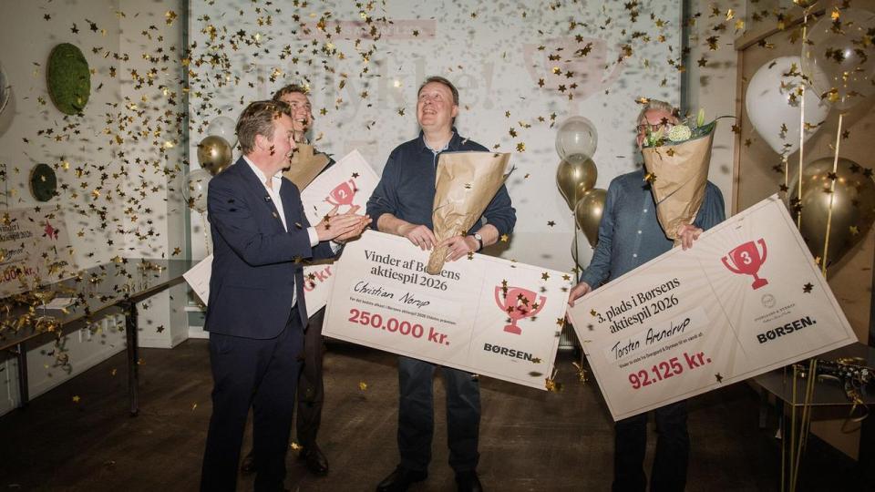 Vinderen af Børsens Aktiespil 2026 er blevet kåret efter otte turbulente uger