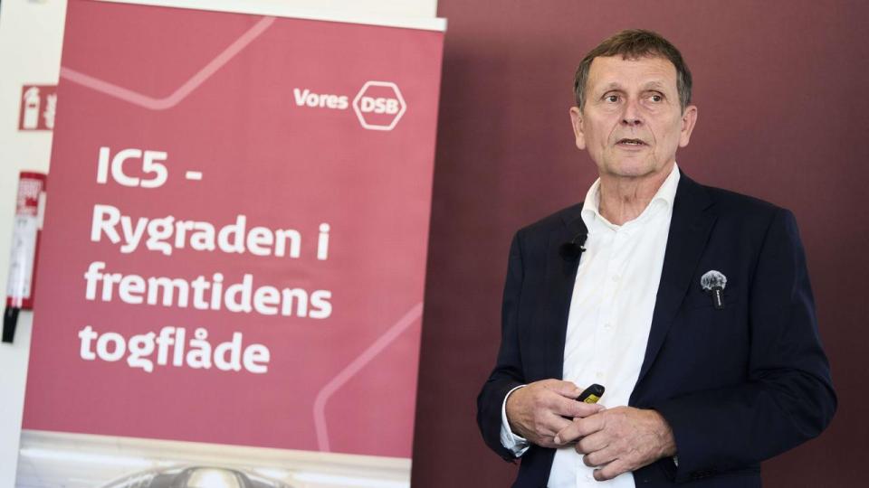 Flemming Jensen har stået i spidsen for DSB som adm. direktør siden 2015.