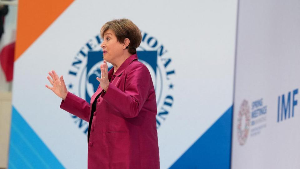 Kristalina Georgieva er topchef i Den Internationale Valutafond, IMF.